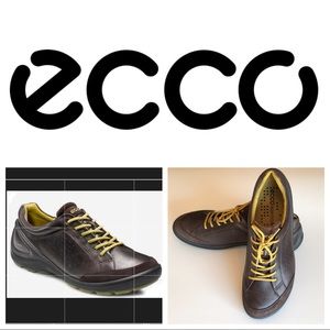 Ecco Biom Grip Natural Motion Brown Leather shoe